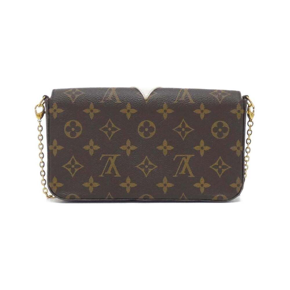 LOUIS VUITTON Authentic Brown Monogram Pochette Shoulder Bag - Picture 2 of 10